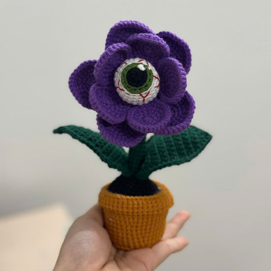 UniJames Eyeflower Trick Pot Handmade Crochet