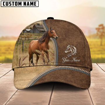 Uni Personalized Name Horse Farming Cap