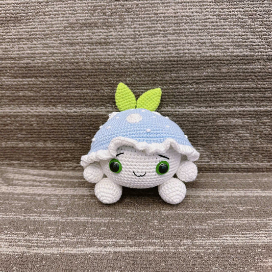 UniJames Cute Mushroom, Amanita Muscaria, Handmade Crochet