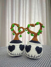 UniJames Handmade Plants, Amigurumi Skull Planter