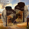 Uni Personalized Name Highland Live Like Someone Left The Gate 3D Shirt