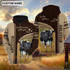 Uni Personalized Name Holstein Live Like Someone Left The Gate 3D Shirt