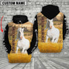Uni Personalized Name American Cream Draft Horse House On The Farm 3D Hoodie