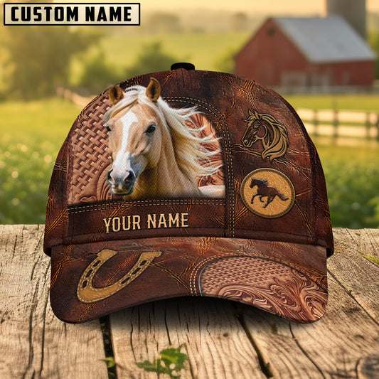Unijames Palomino Dark Brown Craving Personalized Name Cap