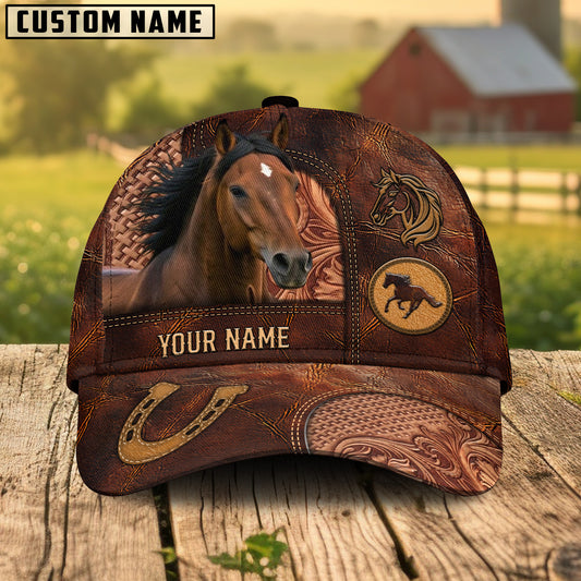 Unijames Morgan Dark Brown Craving Personalized Name Cap
