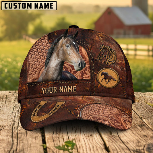 Unijames Hackney Dark Brown Craving Personalized Name Cap