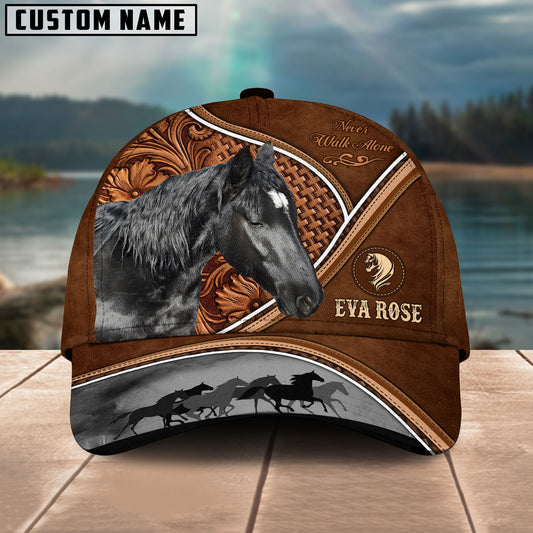 Uni Horse Never Walk Alone Personalized Name Cap For Todd Gatza