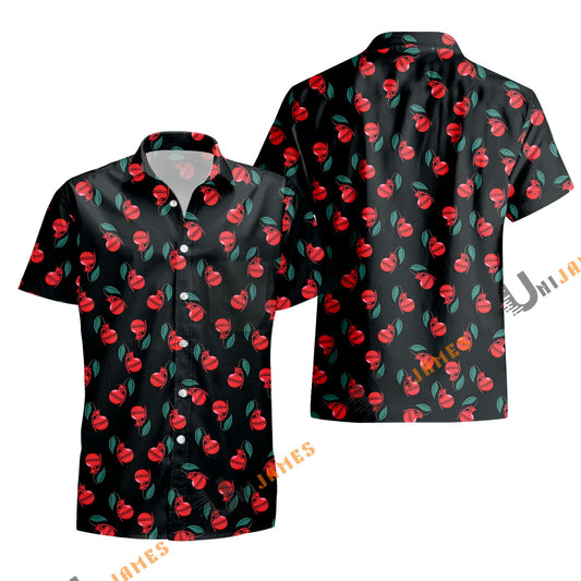 UniJames Comfort Cherry Bomb Button Down For Men