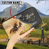 Uni Horses I Always Thought Love Personalized Leather Clutch