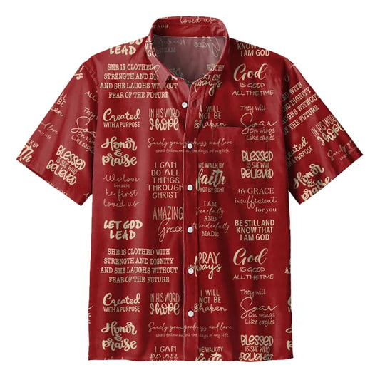 UniJames God Is Good Christian Hawaiian Shirt