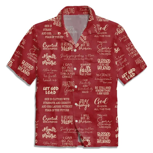 UniJames God Is Good Christian Hawaiian Shirt