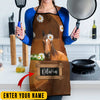 Uni Personalized Name Grade Horse All Over Printed 3D Apron