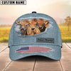 Uni Jersey Jeans Pattern Customized Name Cap