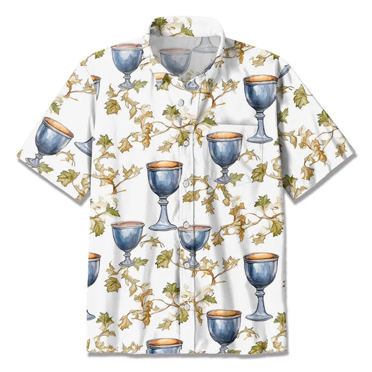 UniJames Holy Grail Christian Hawaiian Shirt