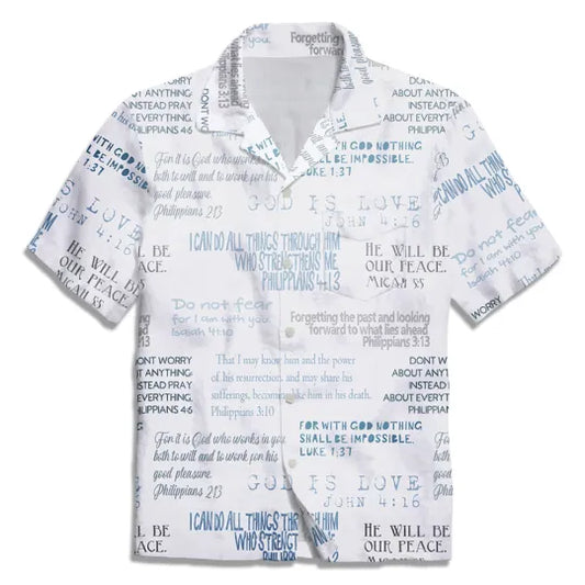 UniJames I Can Do All Things Christian Hawaiian Shirt