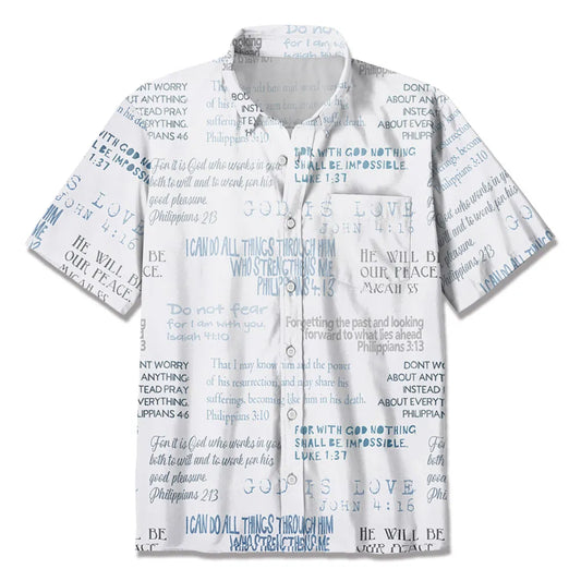 UniJames I Can Do All Things Christian Hawaiian Shirt