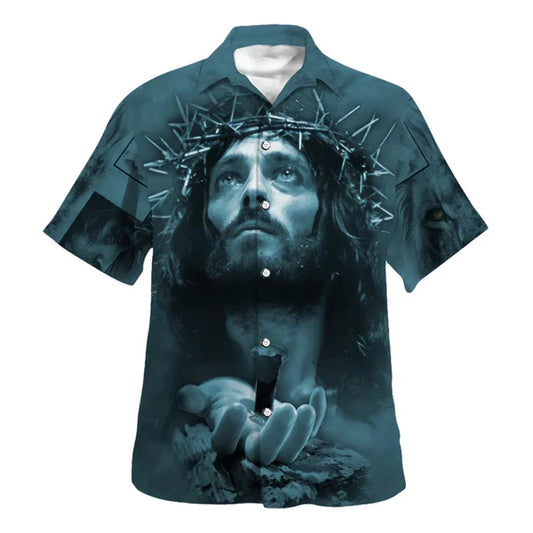 UniJames I May Not Be Perfect But Jesus Thinks I'm To Die For Hawaiian Shirt - Best Hawaiian Shirts - Christian Hawaiian Shirt
