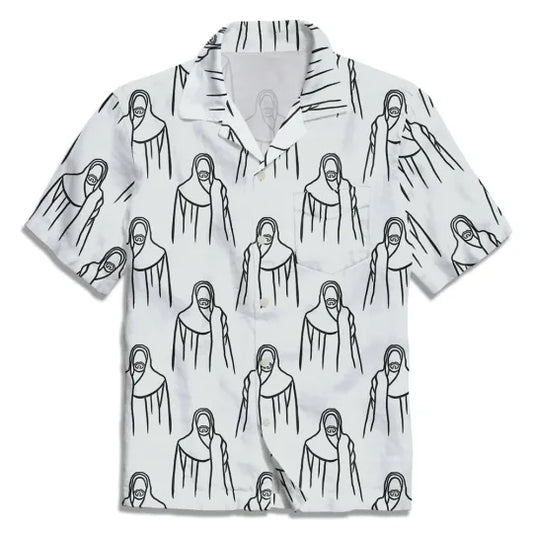 UniJames Jesus In Here Christian Hawaiian Shirt