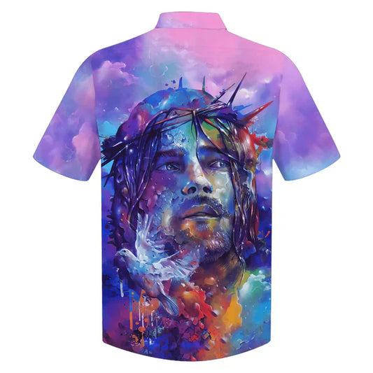 UniJames Jesus Hawaiian Shirts - Christian Hawaiian Shirt - Jesus Hawaiian Summer Shirts