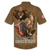 UniJames Jesus One Nation Under God Hawaiian Shirts - Christian Hawaiian Shirt - Jesus Hawaiian Shirts