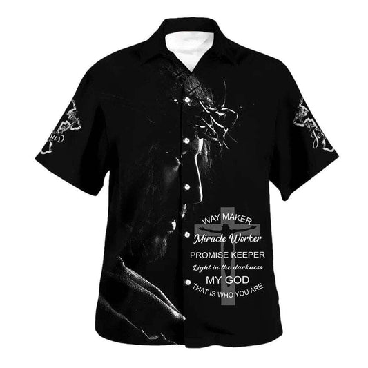 Unique Jesus Way Maker Miracle Worker Hawaiian Shirt