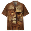 UniJames Lion Jesus Pray Cross Hawaiian Shirt - Best Hawaiian Shirts - Christian Hawaiian Shirt