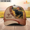 Uni Personalized Name Black Angus Farm Barn Cap