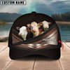 Uni Happiness Hereford Customized Name Brown 3D Classic Cap