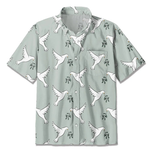 UniJames The Dove Christian Hawaiian Shirt