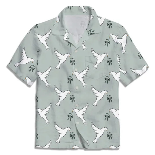 UniJames The Dove Christian Hawaiian Shirt