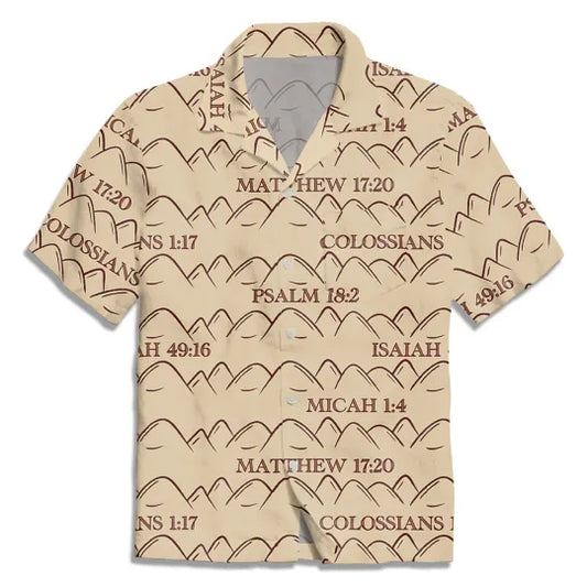 UniJames The Vintage Bible Verse Christian Hawaiian Shirt