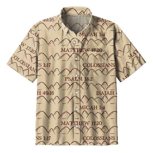 UniJames The Vintage Bible Verse Christian Hawaiian Shirt