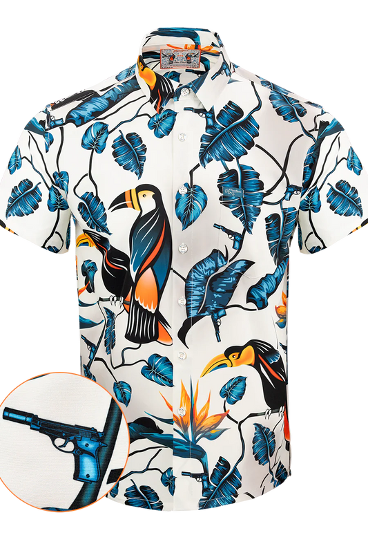 UniJames Comfort Two-Cans Button Down For Men