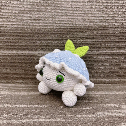 UniJames Cute Mushroom, Amanita Muscaria, Handmade Crochet