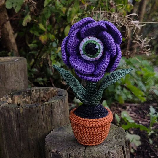 UniJames Eyeflower Trick Pot Handmade Crochet