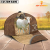 Uni Personalized Name Charolais Farming Cap