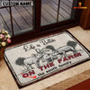 Uni Pig Life is Better Custom Name Doormat