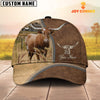 Uni Personalized Name Texas Longhorn Farming Cap