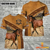 Uni Horse 3D Customized Name - Farm Name Hoodie