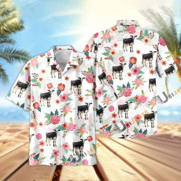 Uni Holstein Fresh Summer 3D Hawaiian Shirt
