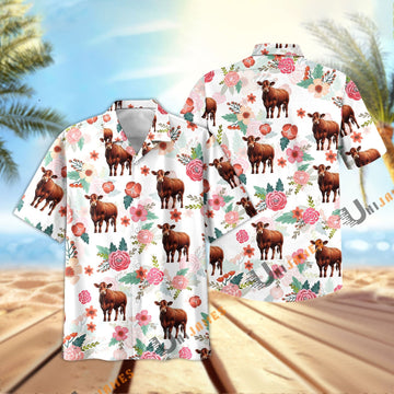 Uni Beefmaster Fresh Summer 3D Hawaiian Shirt