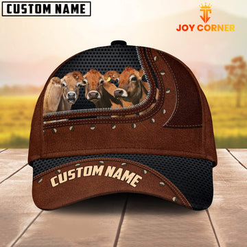 Uni Jersey Happiness Zipper Pattern Customized Name Cap