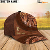 Uni Red Angus Farming Life Customized Name Cap