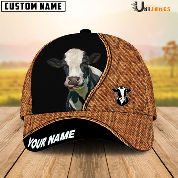 Uni Holstein Rattan Pattern Customized Name Cap