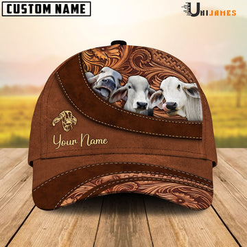 Uni Brahman Farming Life Customized Name Cap