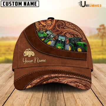 Uni Tractor Farming Life Customized Name Cap