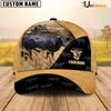 Uni Dexter Cattle Black & Yellow Personalized Name Cap