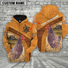 Uni Personalized Name Plymouth Rocks Chicken Hoodie TT1