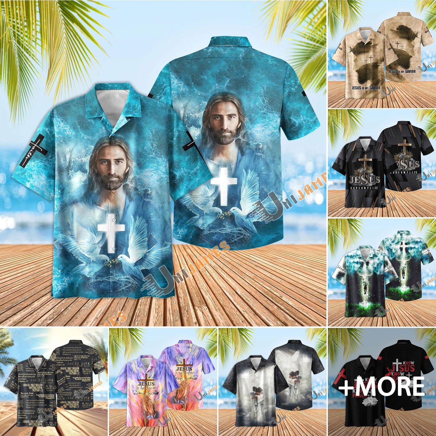 Uni Jesus Hawaiian Shirt
