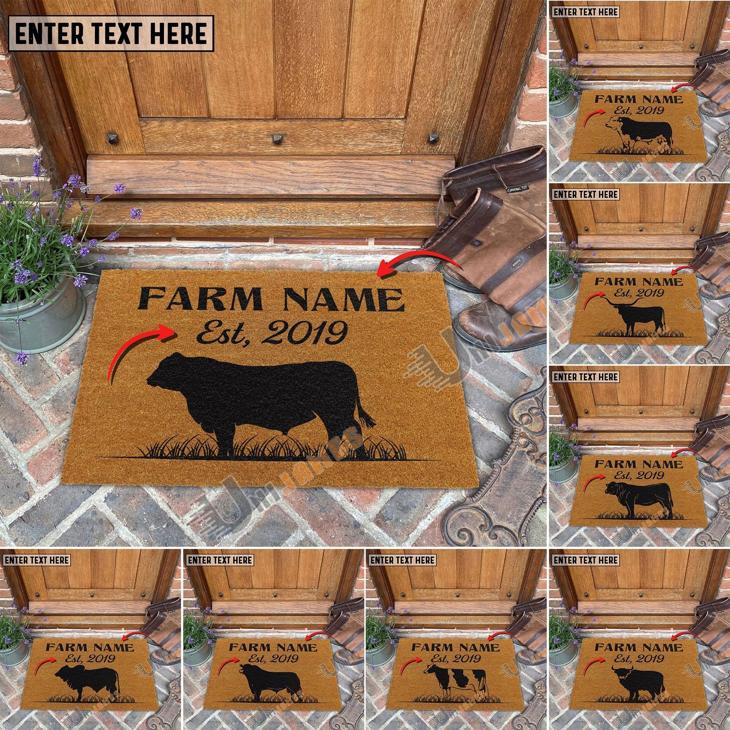 Uni Custom Coir Doormat